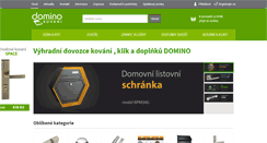 Desktop Screenshot of domino-kovani.cz